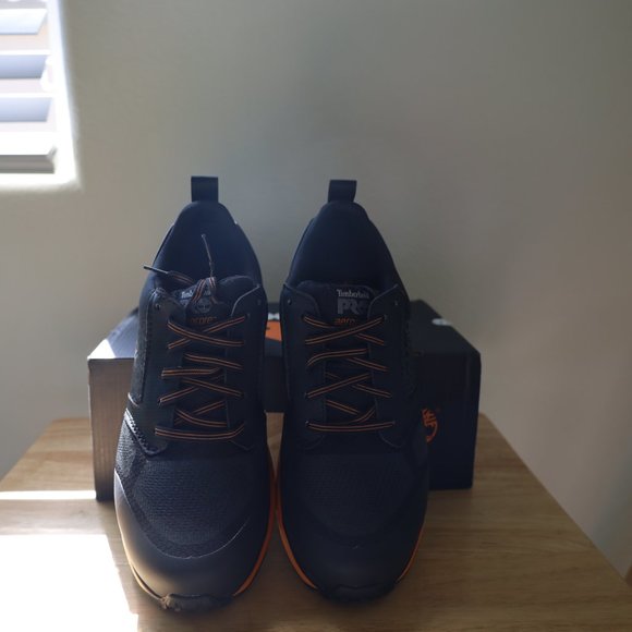 Timberland Pro Reaxion Composite Safety Toe Size 8 US Mens orange black - Picture 4 of 4